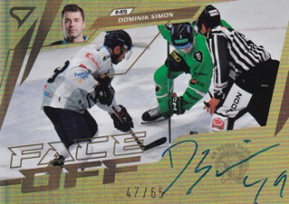 24-25 TELH - Dominik SIMON č. FOS-DS Face-Off Auto 47/65