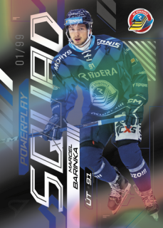 24-25 TELH - Marcel BARINKA č. PS-56 Powerplay Squad Black Rainbow x/99