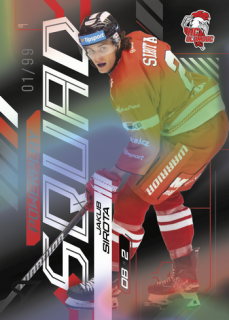 24-25 TELH - Jakub SIROTA č. PS-61 Powerplay Squad Black Rainbow x/99