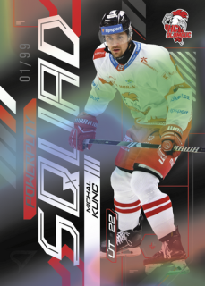 24-25 TELH - Michal KUNC č. PS-64 Powerplay Squad Black Rainbow x/99