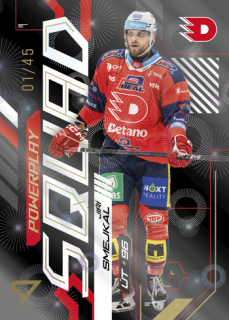 24-25 TELH - Jiří SMEJKAL č. PS-14 Powerplay Squad Golden Fireworks x/49