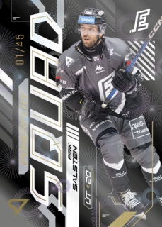 24-25 TELH - Eirik SALSTEN č. PS-72 Powerplay Squad Golden Fireworks x/49