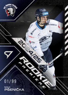 24-25 TELH - Max PŠENIČKA č. RP-23 Rookie Premiere Limited x/99