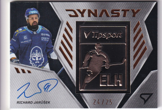 24-25 TELH - Richard JARŮŠEK č. DYS-RJ Dynasty Copper Auto 24/25
