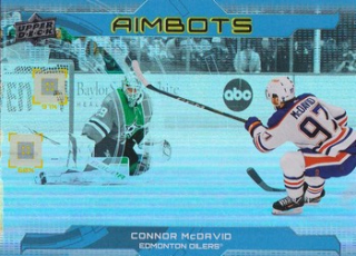 24-25 UD S1 - Connor McDAVID č. AB-7 AIMBOTS