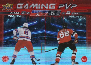 24-25 UD S1 - Jacob TROUBA/Jake HUGHES č. GPVP-7 GAMING PVP