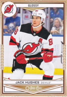 24-25 UD S1 - Jack HUGHES č. OG-14 OPC GLOSSY