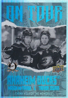 24-25 UD S2 - Mason MacTAVISH & Trevor ZEGRAS č. OT-16 ON TOUR