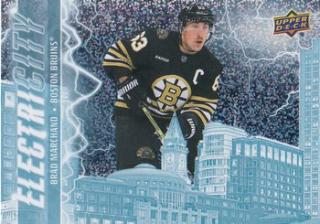 24-25 UD S2 - Brad MARCHAND č. EC-11 ELECTRICITY SPECKLE
