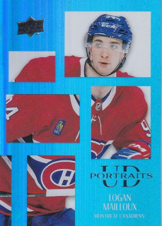 24-25 UD S2 - Logan MAILLOUX č. P45 (RC) UD PORTRAITS