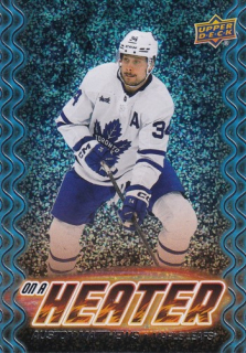 24-25 UD S2 - Auston MATTHEWS č. OH-7 ON A HEATER Speckle