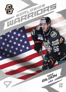 24-25 TIPOS - Max GILDON č. WW-08 Worldwide Warriors