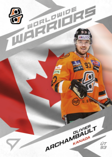 24-25 TIPOS - Olivier ARCHAMBAULT č. WW-09 Worldwide Warriors