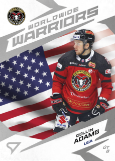 24-25 TIPOS - Collin ADAMS č. WW-16 Worldwide Warriors
