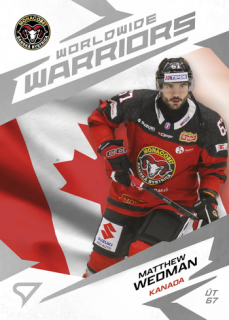 24-25 TIPOS - Matthew WEDMAN č. WW-17 Worldwide Warriors