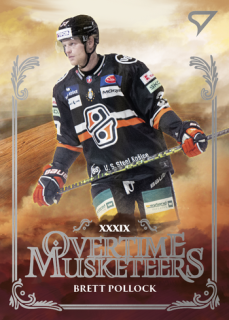 24-25 TIPOS - Brett POLLOCK č. OM-12 Overtime Musketeers