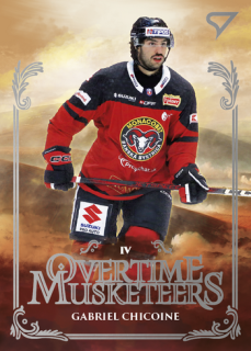 24-25 TIPOS - Gabriel CHICOINE č. OM-19 Overtime Musketeers