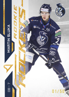 24-25 TIPOS - Martin SLUKA č. RR-16 Rookie Rockets Showtime x/50