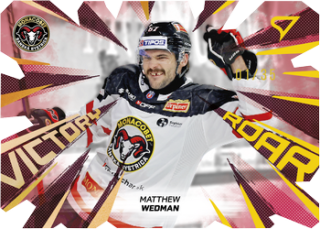 24-25 TIPOS - Matthew WEDMAN č. VR-12 Victory Roar Canvas Gold x/35