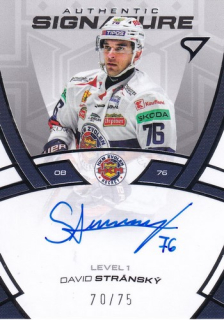 24-25 TIPOS - David STRÁNSKÝ č. SL1-DS Authentic Signature 70/75