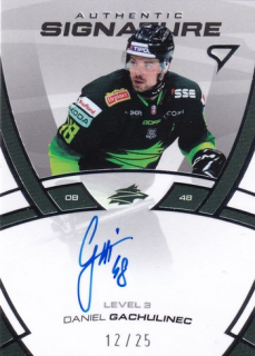 24-25 TIPOS - Daniel GACHULINEC č. SL3-DG Authentic Signature 12/25