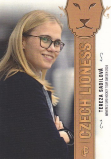 24-25 Český hokej - Tereza SADILOVÁ č. WEHT-25
