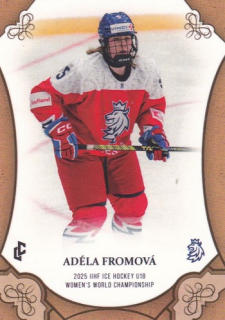 24-25 Český hokej - Adéla FROMOVÁ č. WU18-03