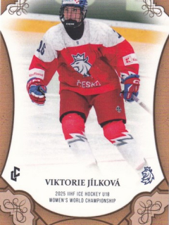 24-25 Český hokej - Viktorie JÍLKOVÁ č. WU18-15