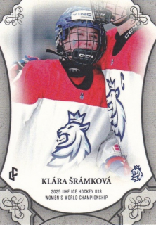 24-25 Český hokej - Klára ŠRÁMKOVÁ č. WU18-01 Silver
