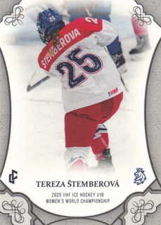 24-25 Český hokej - Tereza ŠTEMBEROVÁ č. WU18-07 Silver