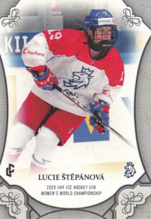 24-25 Český hokej - Lucie ŠTĚPÁNOVÁ č. WU18-08 Silver