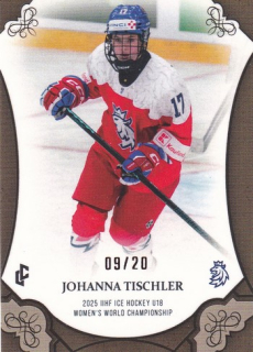24-25 Český hokej - Johanna TISCHLER č. WU18-06 Canvas x/20