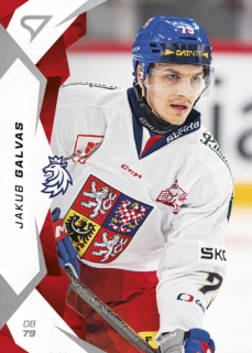 2025 Hokejové Česko - Jakub GALVAS č. 10