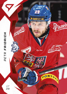 2025 Hokejové Česko - Petr FRIDRICH č. 32 Red