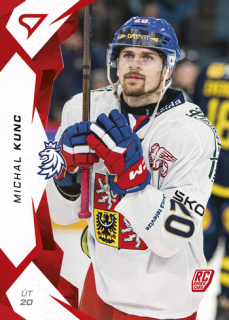 2025 Hokejové Česko - Michal KUNC č. 48 Red