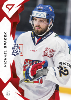 2025 Hokejové Česko - Michael ŠPAČEK č. 58 Red
