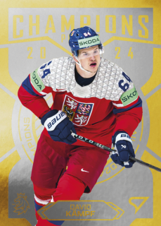 2025 Hokejové Česko - David KÄMPF č. GC-16 Champions 2024