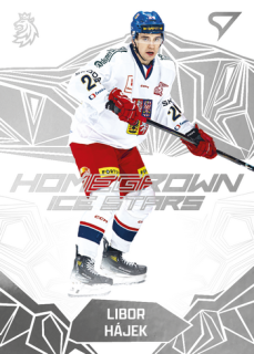 2025 Hokejové Česko - Libor HÁJEK č. HS-04 Homegrown Ice Stars