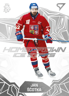 2025 Hokejové Česko - Jan ŠČOTKA č. HS-10 Homegrown Ice Stars