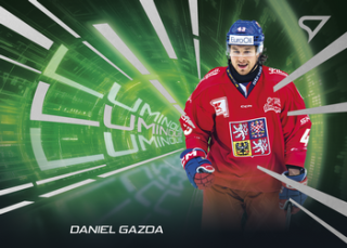 2025 Hokejové Česko - Daniel GAZDA č. LS-07 Luminous
