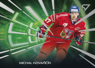 2025 Hokejové Česko - Michal KOVAŘČÍK č. LS-16 Luminous