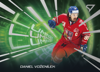 2025 Hokejové Česko - Daniel VOŽENÍLEK č. LS-24 Luminous