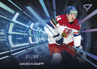2025 Hokejové Česko - David KÄMPF č. LS-14 Luminous Blue x/99