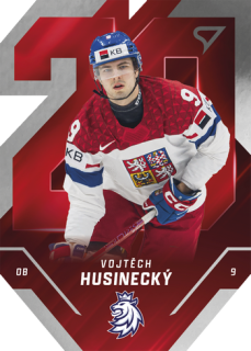 2025 Hokejové Česko - Vojtěch HUSINECKÝ č. TE-07 Team 20