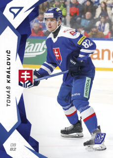 2025 Hokejové Slovensko - Tomáš KRÁLOVIČ č. 18 Blue