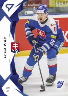 2025 Hokejové Slovensko - Adam ŽIAK č. 26 Blue