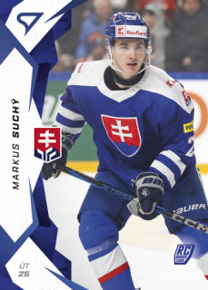 2025 Hokejové Slovensko - Markus SUCHÝ č. 57 Blue