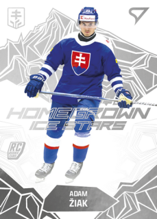 2025 Hokejové Slovensko - Adam ŽIAK č. HS-06 Homegrown Ice Stars