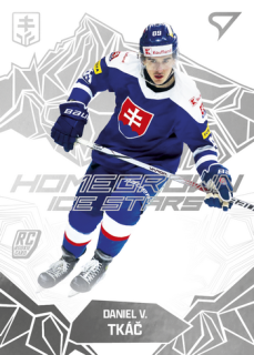 2025 Hokejové Slovensko - Daniel Vladimír TKÁČ č. HS-18 Homegrown Ice Stars
