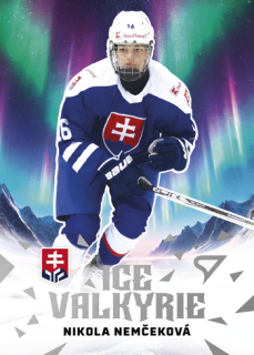 2025 Hokejové Slovensko - Nikola NEMČEKOVÁ č. IV-17 Ice Valkyrie